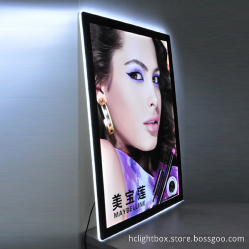 Acrylic Crystal Poster Frame